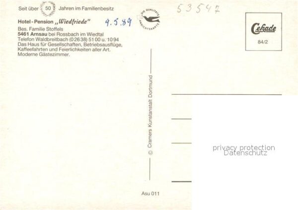 Arnsau Hotel Pension Wiedfriede – Bild 2