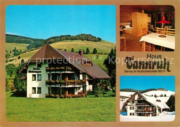 Bernau Schwarzwald Gästehaus Pension Ferienwohnungen Haus