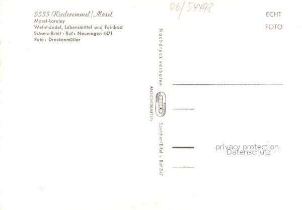 Niederemmel Mosel Loreley Kirche Innenansicht – Bild 2