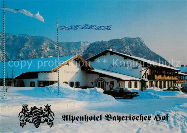 Inzell Alpenhotel Bayerischer Hof Winterlandsc