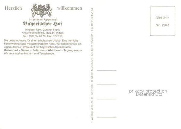 Inzell Alpenhotel Bayerischer Hof Winterlandsc – Bild 2