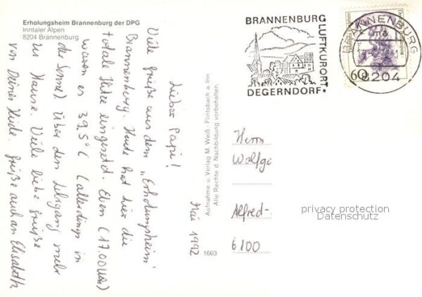 Brannenburg Erholungsheim der DPG Inntaler Alpen – Bild 2