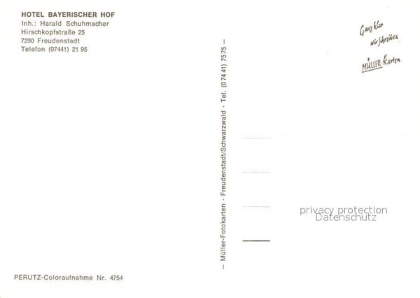Freudenstadt Hotel Bayerischer Hof Restaurant Kurort – Bild 2