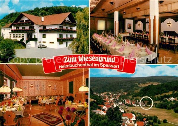 Heimbuchenthal Hotel Restaurant Cafe Pension Zum Wiese