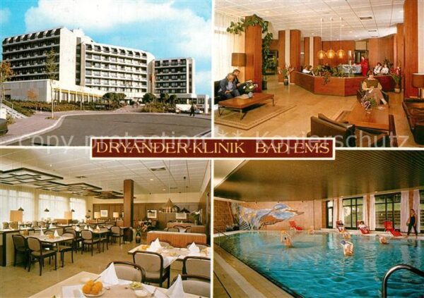 Bad Ems Dryander Klinik Speiseraum Hallenbad Fo