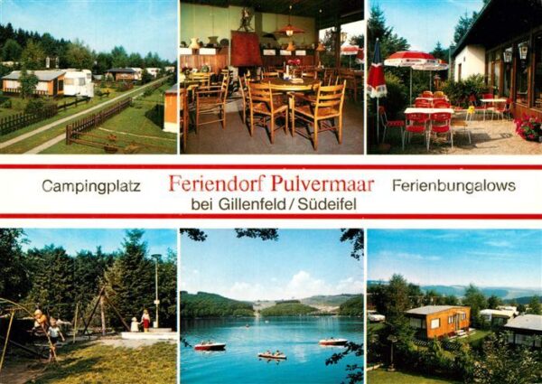 Gillenfeld Campingplatz Ferienbungalows Feriendorf