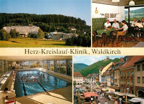 Waldkirch Breisgau Herz Kreislauf Klinik Hallenbad Innenst