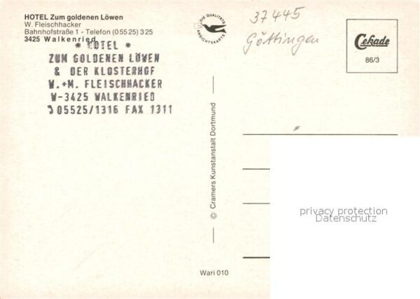 Walkenried Hotel Zum goldenen Löwen Fachwerkhaus B – Bild 2