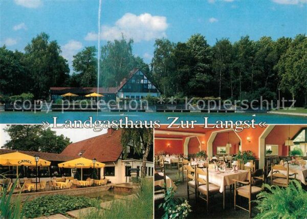 Ahlen Westfalen Landgasthaus Zur Langst am See