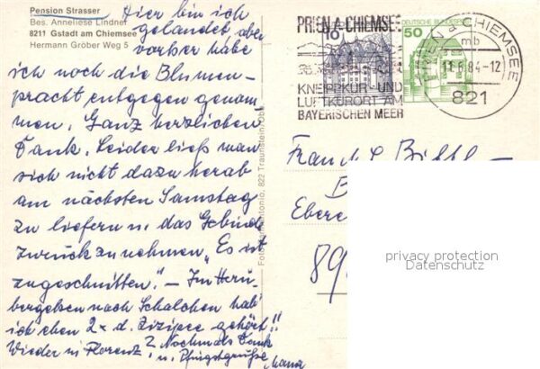 Gstadt Chiemsee Pension Strasser – Bild 2