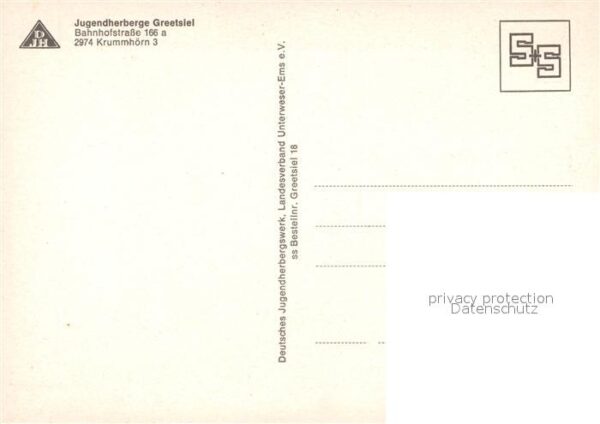 Krummhoern Jugendherberge Greetsiel Windmühle Fisc – Bild 2
