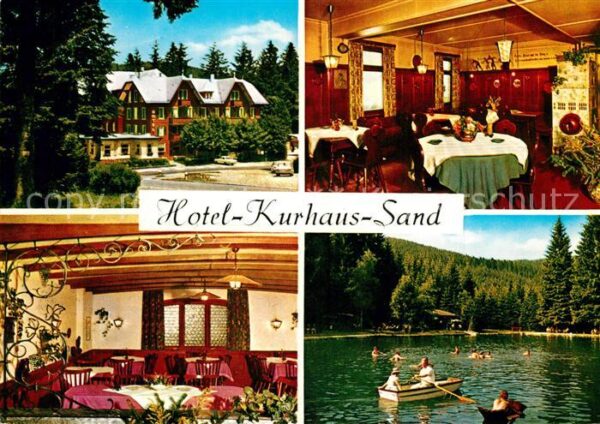 Sand Buehl Hotel Kurhaus Restaurant Badesee Bootfa