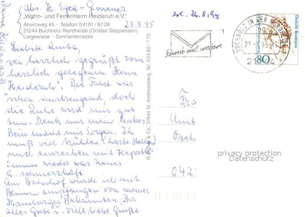 Seppensen Wohn- und Ferienheim Liegewiese Sonnent – Bild 2