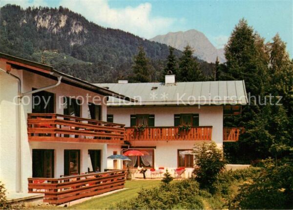 Berchtesgaden Gästehaus Weiherbach Alpen