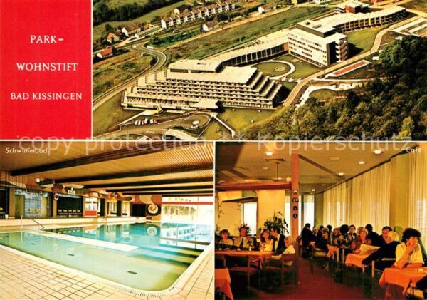 Bad Kissingen Parkwohnstift Hallenbad Restaurant Flie