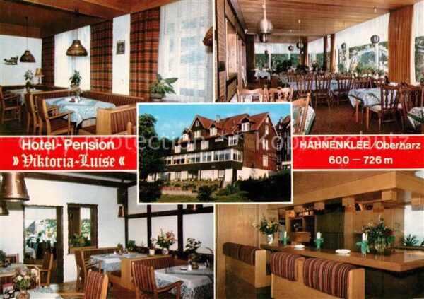 Hahnenklee-Bockswiese Harz Hotel Pension Viktoria Luise Restaurant