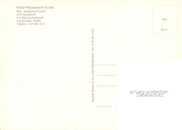 Handeloh Hotel Restaurant Fuchs Naturschutzpark – Bild 2