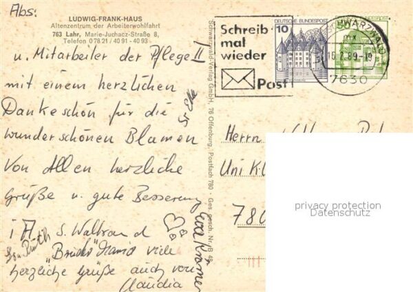 Lahr Baden Ludwig Frank Haus Altenzentrum der AWO – Bild 2