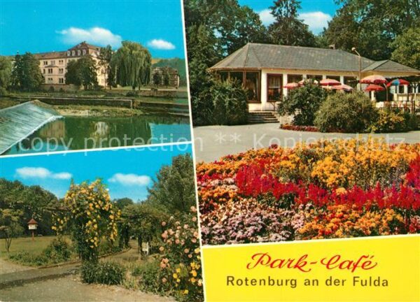 Rotenburg Fulda Park Cafe Luftkurort Wehr