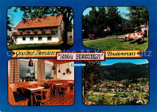 Bodenmais Gasthof Pension Zum Rechen Liegewiese L