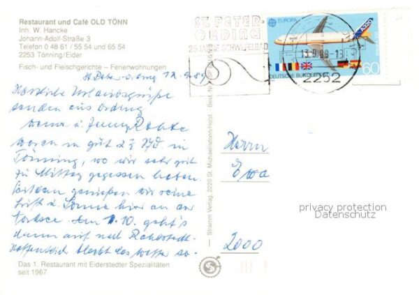 Toenning Nordseebad Restaurant Cafe Old Tönn – Bild 2