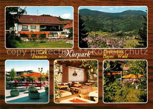 Bodenmais Cafe Pension Kurpark Panorama Bayerisch