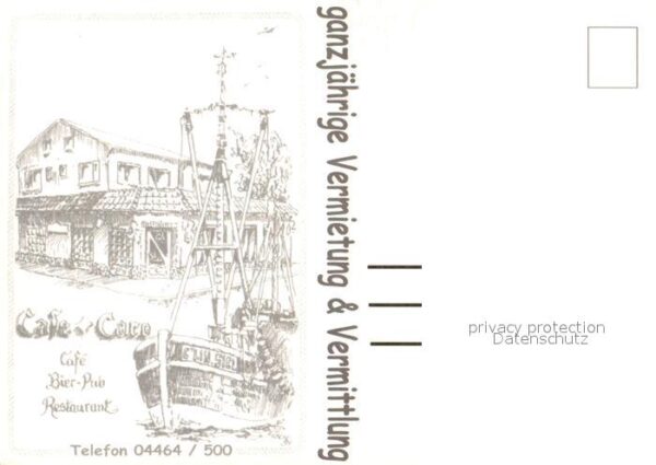 Carolinensiel Ostfriesland Hotel Cafe Caro Restaurant Hafen – Bild 2