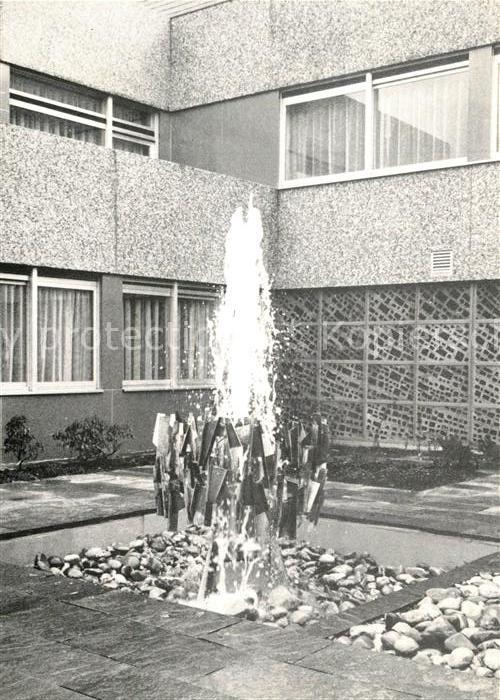 Offenburg Altenheim Lichthof Springbrunnen Johann