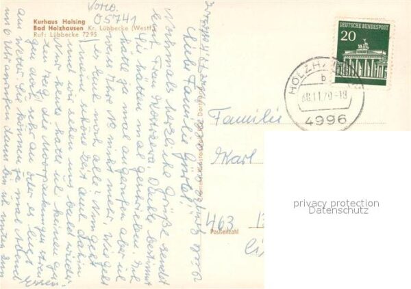 Luebbecke Westfalen Kurhaus Holsing – Bild 2