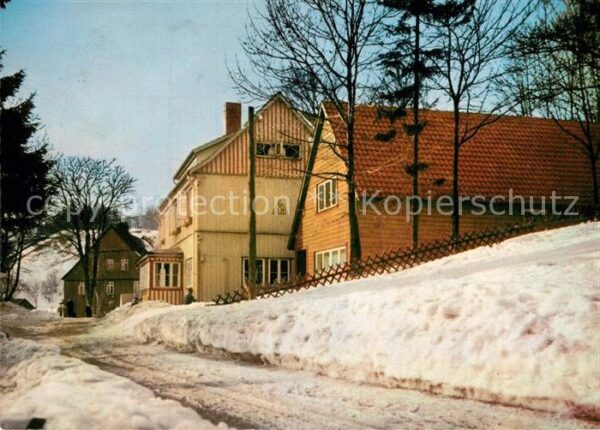 St Andreasberg Harz Jugendherberge im Winter
