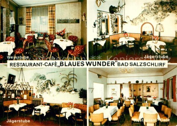 Bad Salzschlirf Restaurant Cafe Blaues Wunder Weinstube