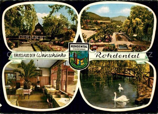 Hessisch Oldendorf Weinschänke Rohdental Schwanenteich Par