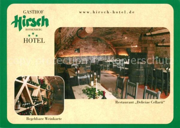 Rothenberg Odenwald Gasthof Hotel Hirsch Restaurant Weinkel