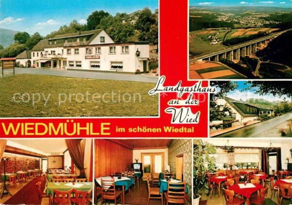 Neustadt Wied Landgasthaus Pension Wiedmühle Autobahn