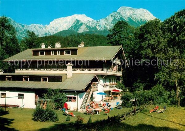 Schoenau Berchtesgaden Hotel Pension Wölfler Lehen Alpenblick