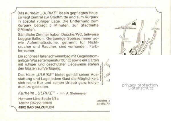 Bad Salzuflen Kurheim Ulrike – Bild 2
