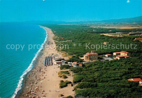 Marina di Bibbona Fliegeraufnahme