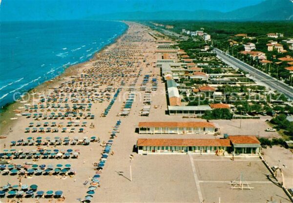 Marina di Pietrasanta Fliegeraufnahme
