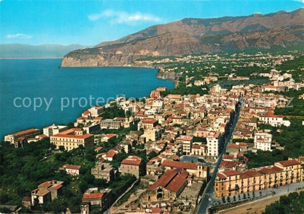 Sorrento Campania Fliegeraufnahme