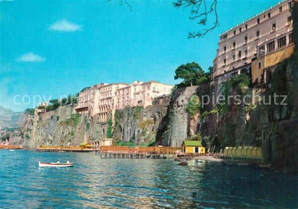 Sorrento Campania Hotels und Badeanstalten