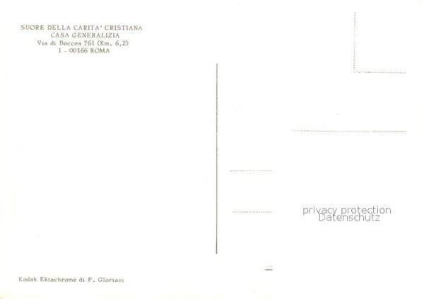 Roma Rom Suore della Carita Cristiana Casa Gener – Bild 2