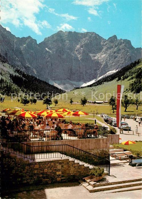 Hinterriss Tirol Alpengasthof Eng am Grossen Ahornboden