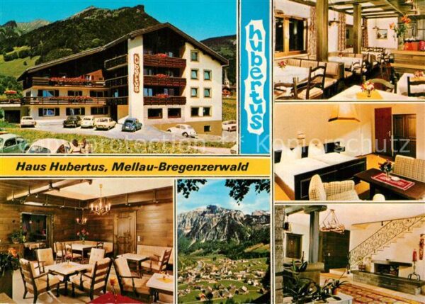Mellau Vorarlberg Pension Cafe Hubertus Gasträume Panoram