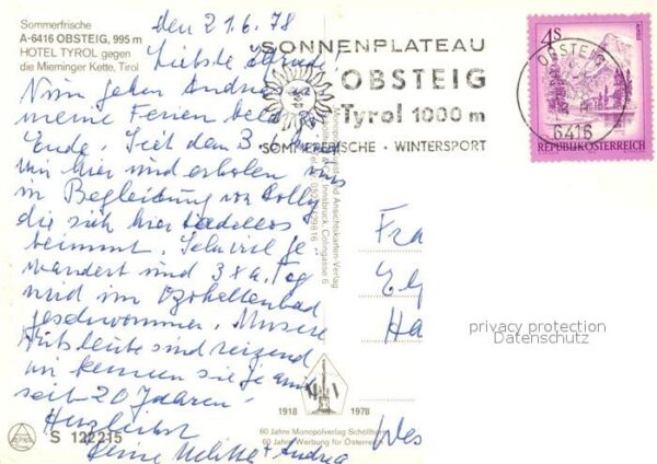 Obsteig Tirol Hotel Tyrol – Bild 2
