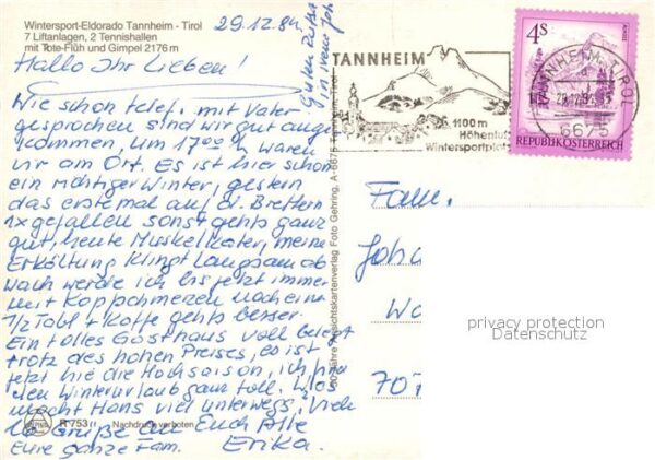 Tannheim Tirol mit Rote Flüh und Gimpel – Bild 2