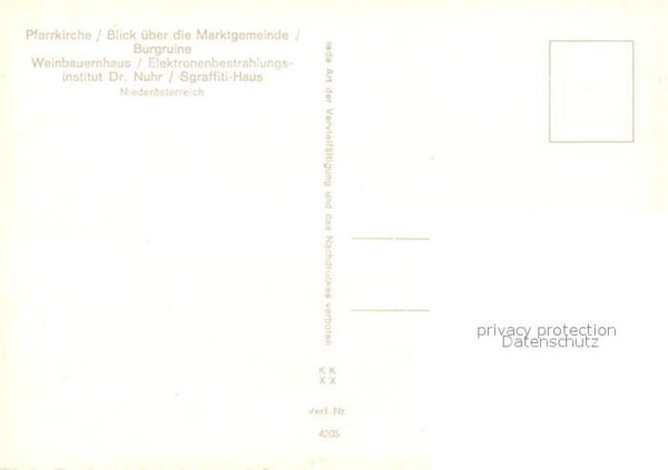 Senftenberg Niederoesterreich Pfarrkirche Marktgemeinde Burgruine Wei – Bild 2