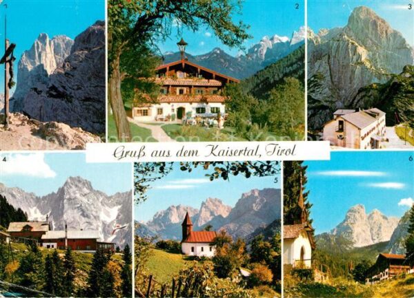 Kaisertal Bergkreuz Stripsenjoch Hotel Berghof Pf