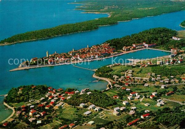 Rab Kroatien Fliegeraufnahme