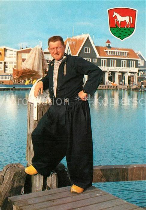 Volendam Postcard Charlie
