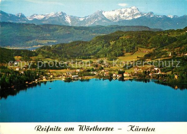 Reifnitz Woerthersee Fliegeraufnahme
